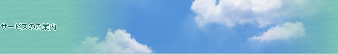 サービスのご案内